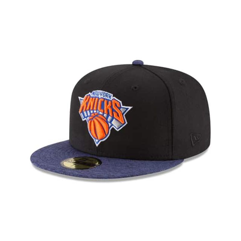 NBA New York Knicks Shadow Tech 59Fifty Fitted (ELE3824) - Black New Era Caps